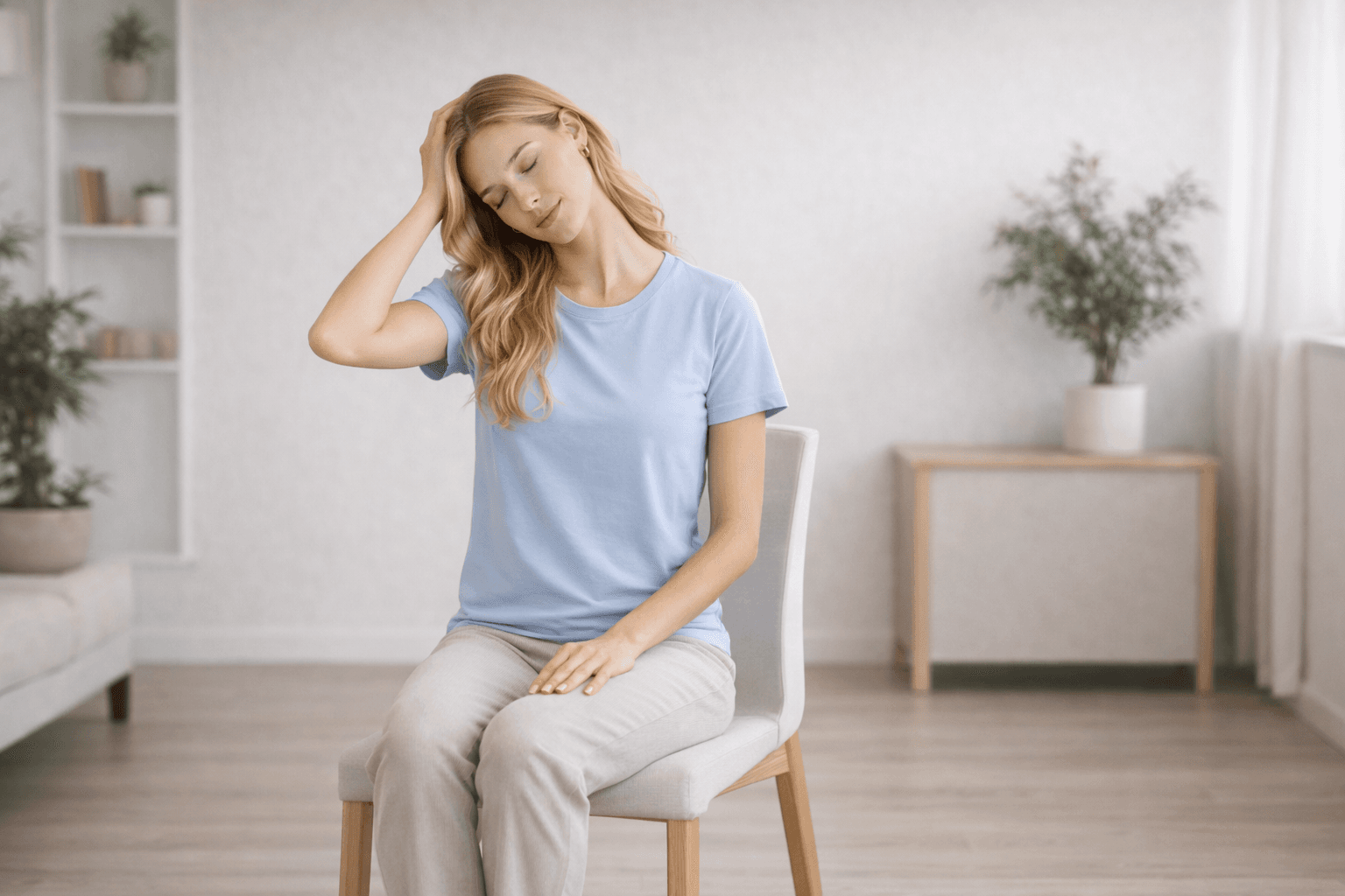 Gentle neck and shoulder release